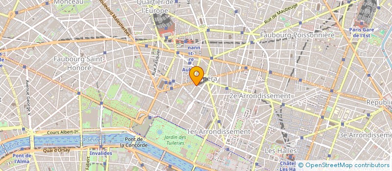 localisation de l'entreprise OPE VOLNEY à PARIS