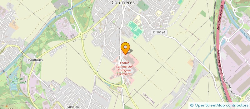 localisation de l'entreprise OPEA à COURRIERES