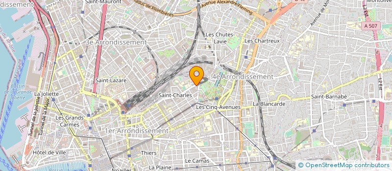 localisation de l'entreprise OPEDIUM à MARSEILLE
