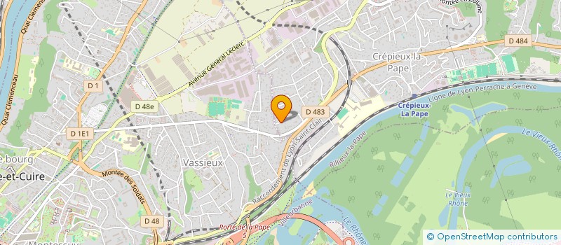 localisation de l'entreprise OPEFI CONSEIL  RILLIEUX-LA-PAPE