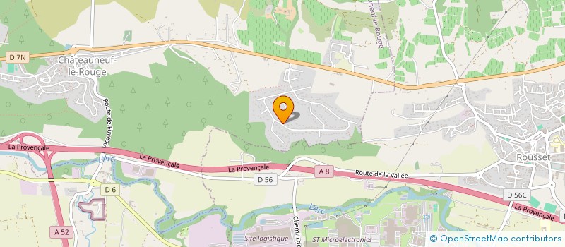 localisation de l'entreprise OPEMAR à CHATEAUNEUF-LE-ROUGE