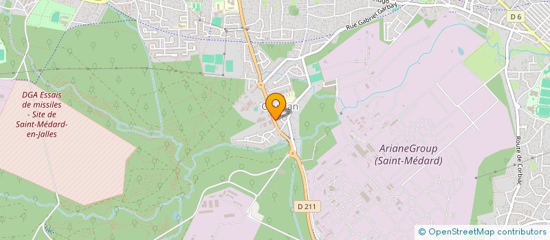 localisation de l'entreprise OPEN  SAINT-MEDARD-EN-JALLES
