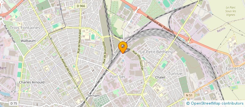 localisation de l'entreprise OPEN AIR EVENTS  REIMS