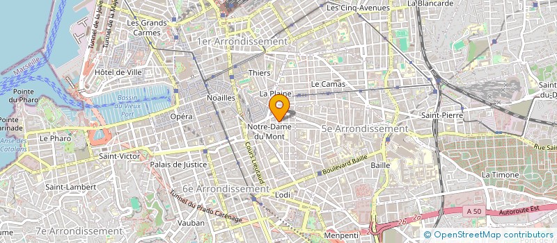 localisation de l'entreprise OPEN ART WORLD à MARSEILLE