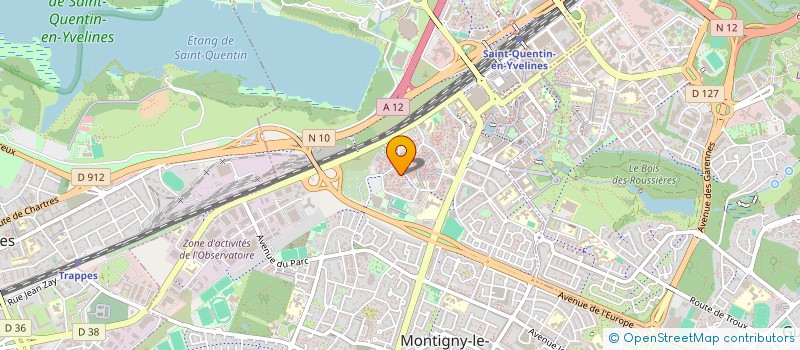 localisation de l'entreprise OPEN BRUNCH à MONTIGNY-LE-BRETONNEUX