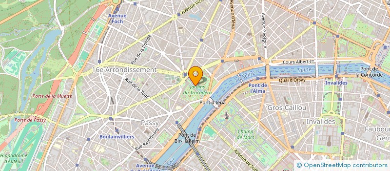 localisation de l'entreprise OPEN CITY  PARIS