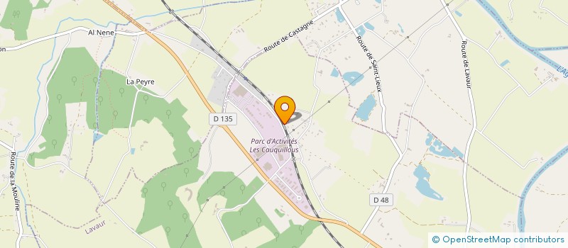 localisation de l'entreprise OPEN CLOSE  LAVAUR