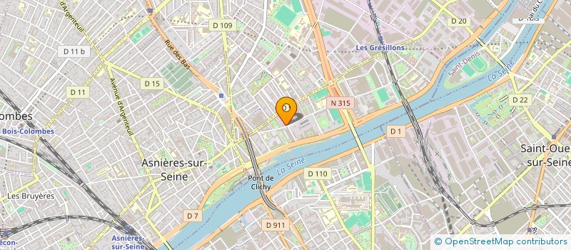 localisation de l'entreprise OPEN COMM à ASNIERES-SUR-SEINE