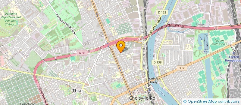 localisation de l'entreprise OPEN COMPUTER SERVICES à CHOISY-LE-ROI