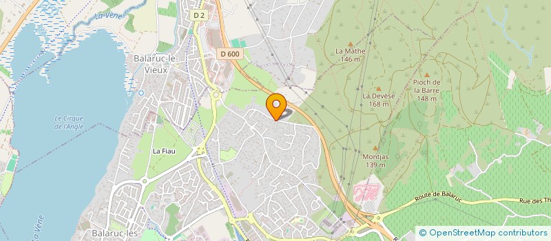 localisation de l'entreprise OPEN-CONCEPT  BALARUC-LES-BAINS