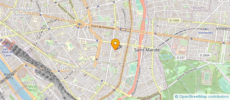 localisation de l'entreprise OPEN CONSEIL  PARIS