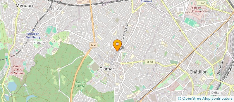 localisation de l'entreprise OPEN-CONSULTING-IT  CLAMART