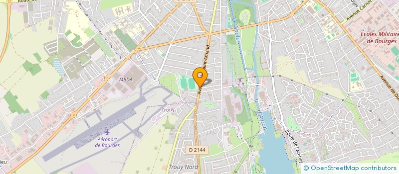 localisation de l'entreprise OPEN DE TENNIS DE BOURGES  BOURGES