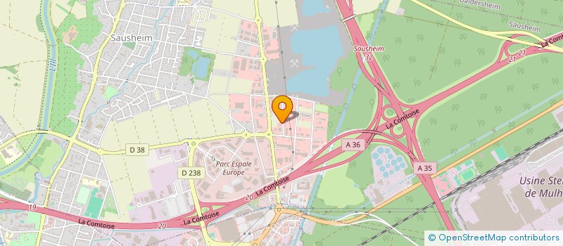 localisation de l'entreprise OPEN ENTREPRENEURS  SAUSHEIM