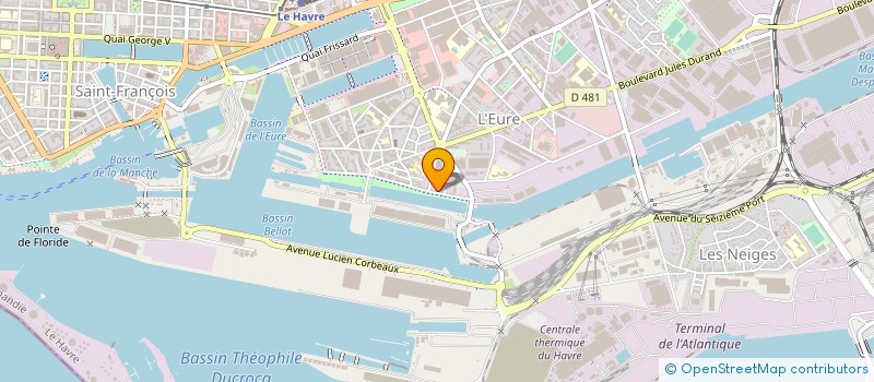 localisation de l'entreprise OPEN FERMETURES à LE HAVRE
