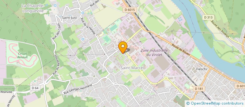 localisation de l'entreprise OPEN GROUP EUROPE à SAINT-MARCEL