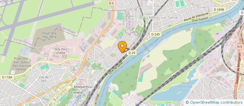 localisation de l'entreprise OPEN GROUPE à ATHIS-MONS