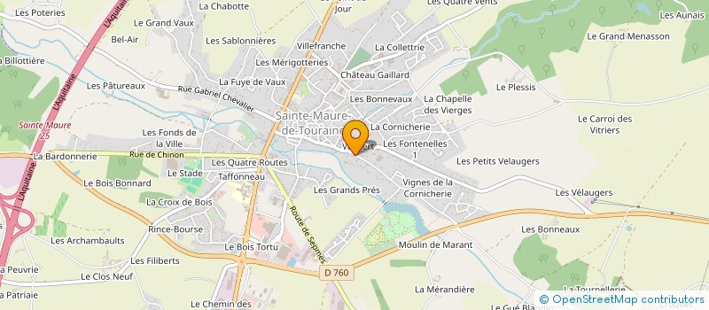 localisation de l'entreprise OPEN HABITAT  NEUILLY-LE-BRIGNON