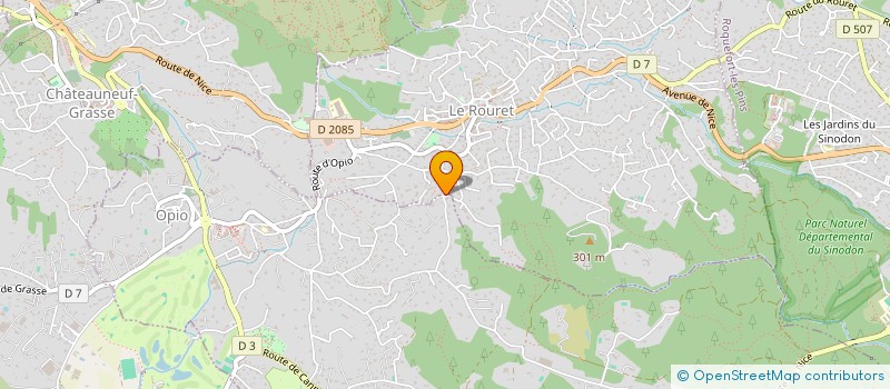 localisation de l'entreprise OPEN-IAM  LE ROURET