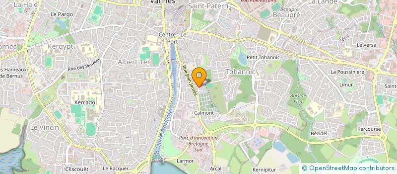 localisation de l'entreprise OPEN IMMO à VANNES
