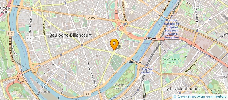 localisation de l'entreprise OPEN INTERNET PROJECT à BOULOGNE-BILLANCOURT