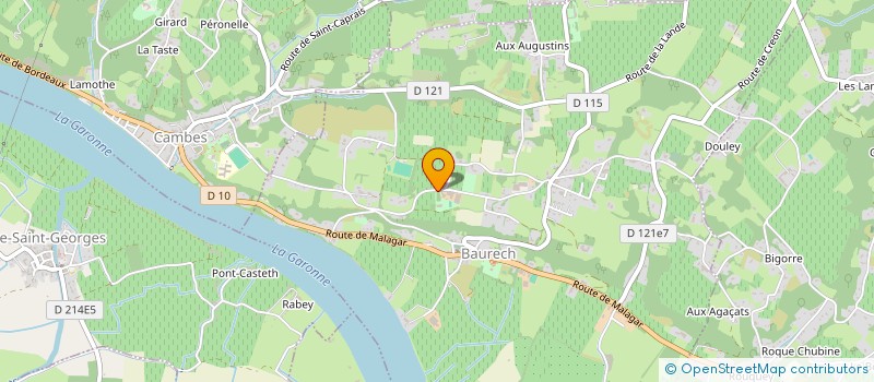 localisation de l'entreprise OPEN LUNE à BORDEAUX