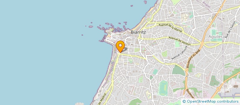 localisation de l'entreprise OPEN ME à BIARRITZ