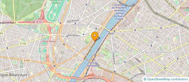 localisation de l'entreprise OPEN MUNDI  PARIS