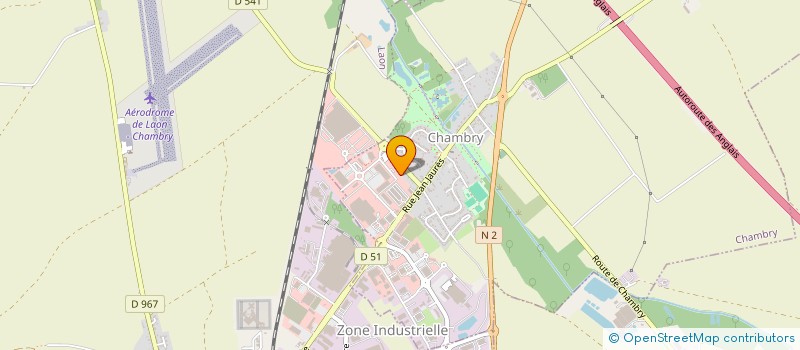 localisation de l'entreprise OPEN PADEL  CHAMBRY