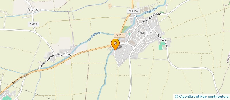 localisation de l'entreprise OPEN PECHE  CHAPPES