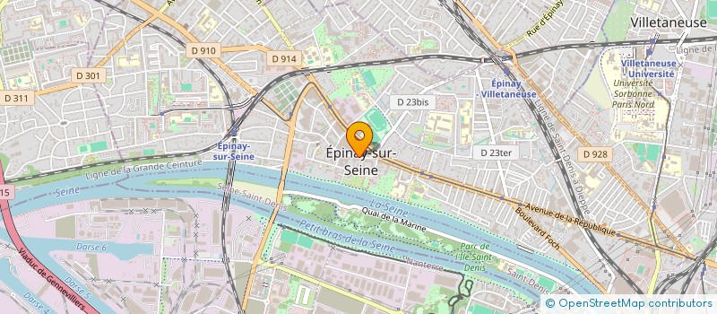 localisation de l'entreprise OPEN PHOTO à EPINAY-SUR-SEINE