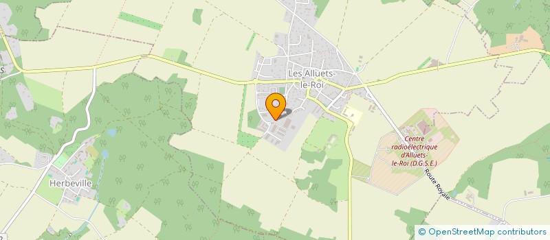 localisation de l'entreprise OPEN R  LES ALLUETS-LE-ROI