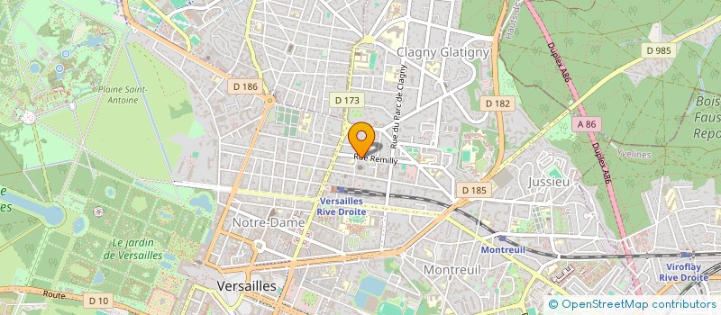 localisation de l'entreprise OPEN SEA BIRD CONSULTING à VERSAILLES