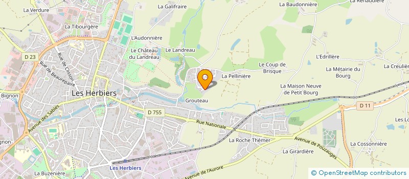 localisation de l'entreprise OPEN SOURCE à LES HERBIERS