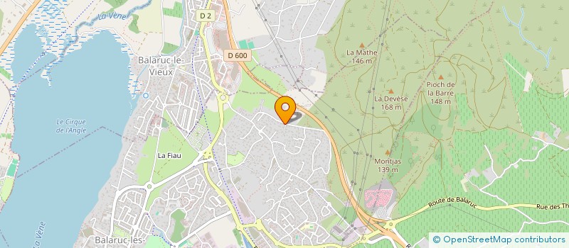 localisation de l'entreprise OPEN SPACE  BALARUC-LES-BAINS