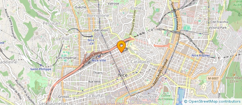 localisation de l'entreprise OPEN SPORTS EVENTS  NICE