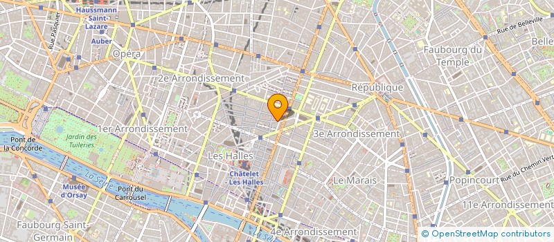 localisation de l'entreprise OPEN TAB à PARIS