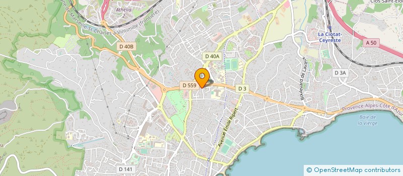 localisation de l'entreprise OPEN VISION ENGINEERING  LA CIOTAT