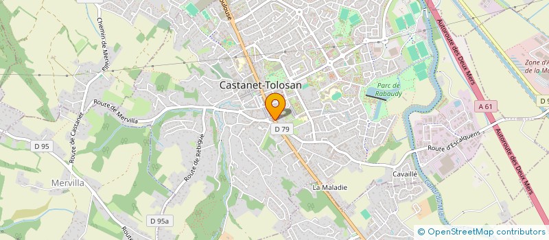 localisation de l'entreprise OPEN WASH à CASTANET-TOLOSAN