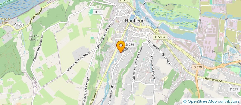 localisation de l'entreprise OPEN WIDE  BLANGY-LE-CHATEAU