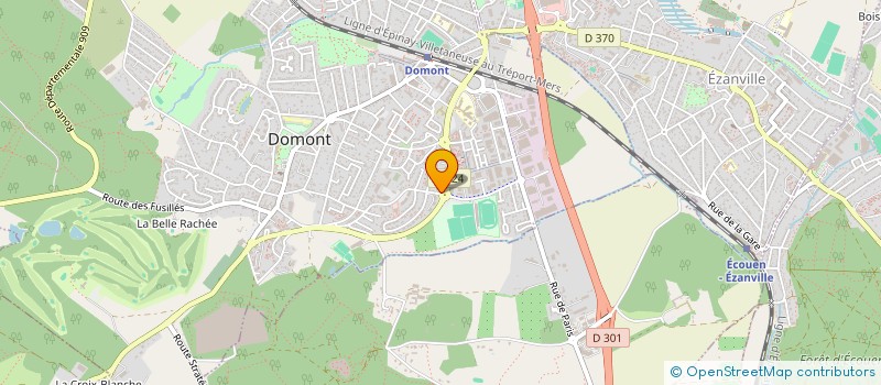 localisation de l'entreprise OPEN WOLRD KRUMP  DOMONT