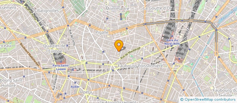 localisation de l'entreprise OPEN YUR MIND  PARIS