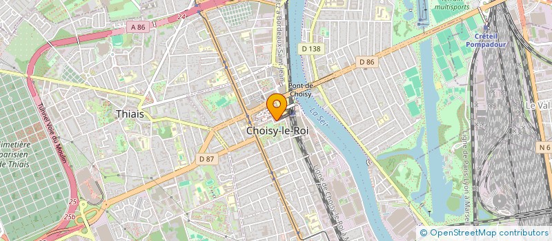 localisation de l'entreprise OPENACADEMIE à CHOISY-LE-ROI