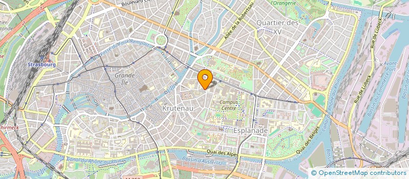 localisation de l'entreprise OPENCARE LAB  STRASBOURG
