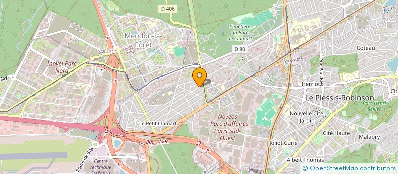 localisation de l'entreprise OPENCITIZEN à CLAMART
