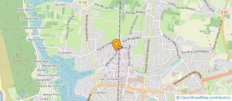 localisation de l'entreprise OPENDREAM à LES SABLES D'OLONNE
