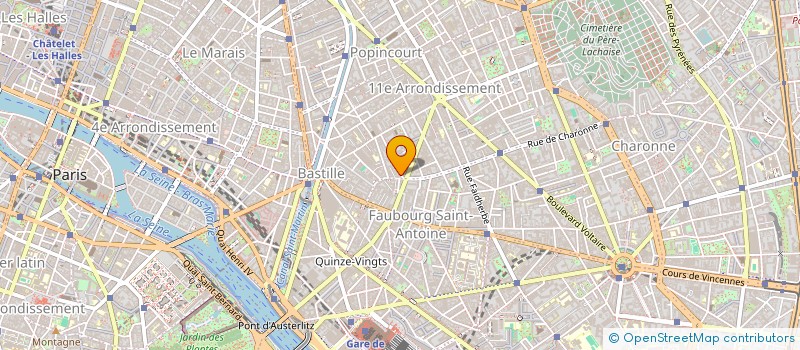 localisation de l'entreprise OPENFRAME  PARIS