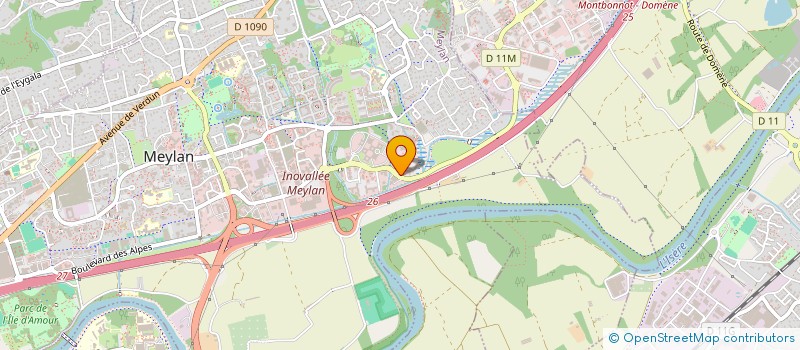 localisation de l'entreprise OPENHEALTH COMPANY PARTNERS à MEYLAN