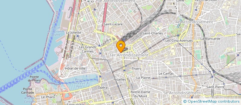 localisation de l'entreprise OPENING à MARSEILLE