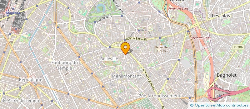 localisation de l'entreprise OPENING HOURS  PARIS